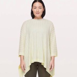 Lululemon divinity poncho/ wrap